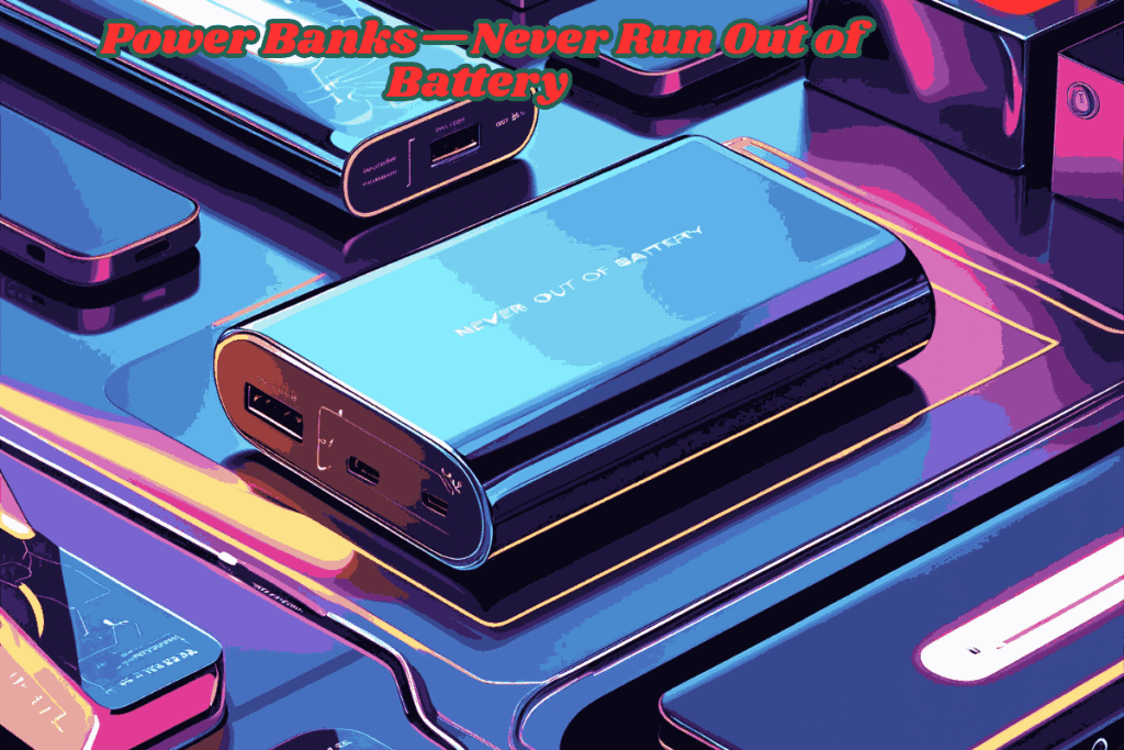 4. Power Banks—Never Run Out of Battery