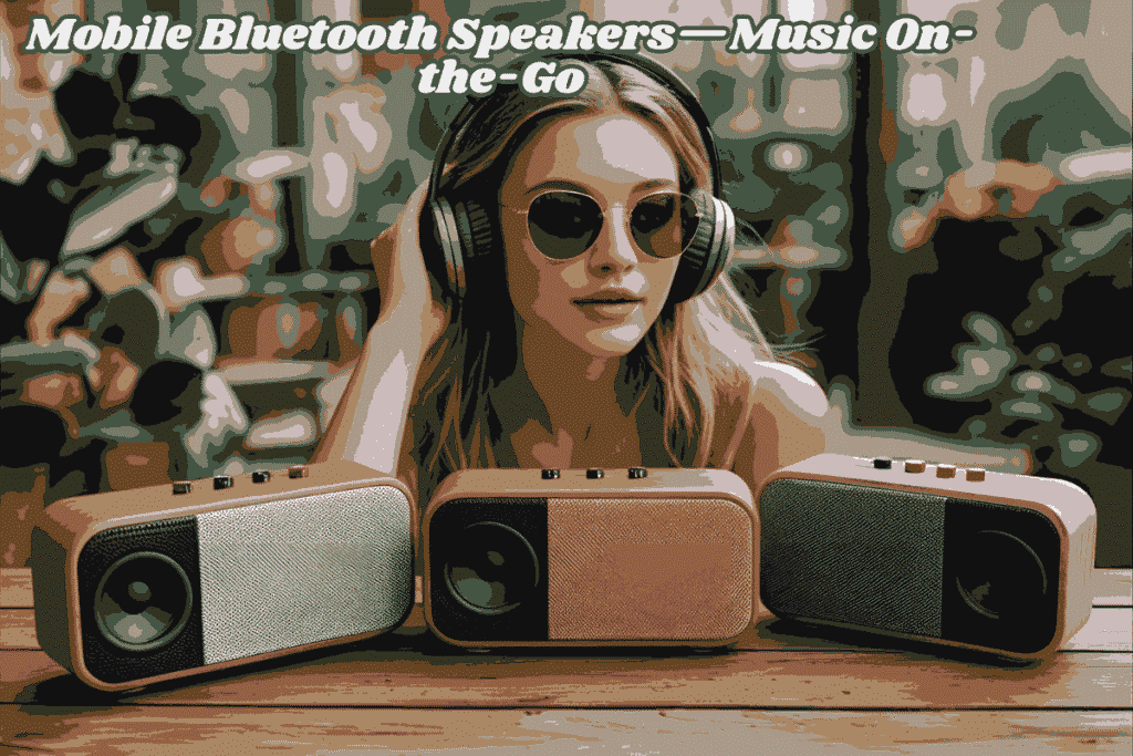 5. Mobile Bluetooth Speakers—Music On-the-Go