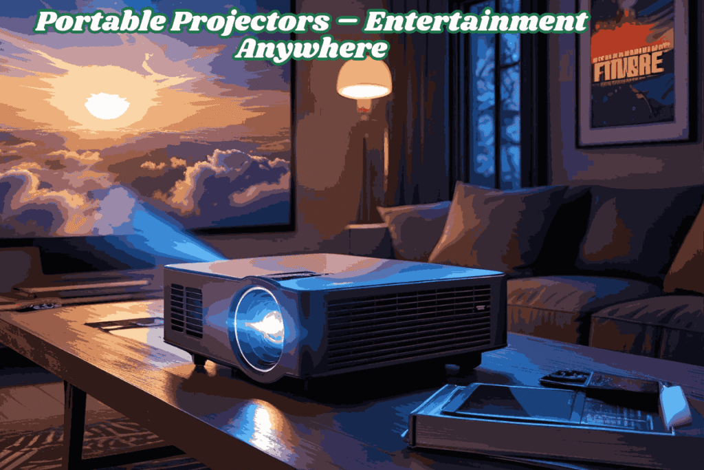 9. Portable Projectors – Entertainment Anywhere