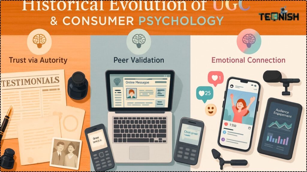 Historical Evolution of UGC & Consumer Psychology
