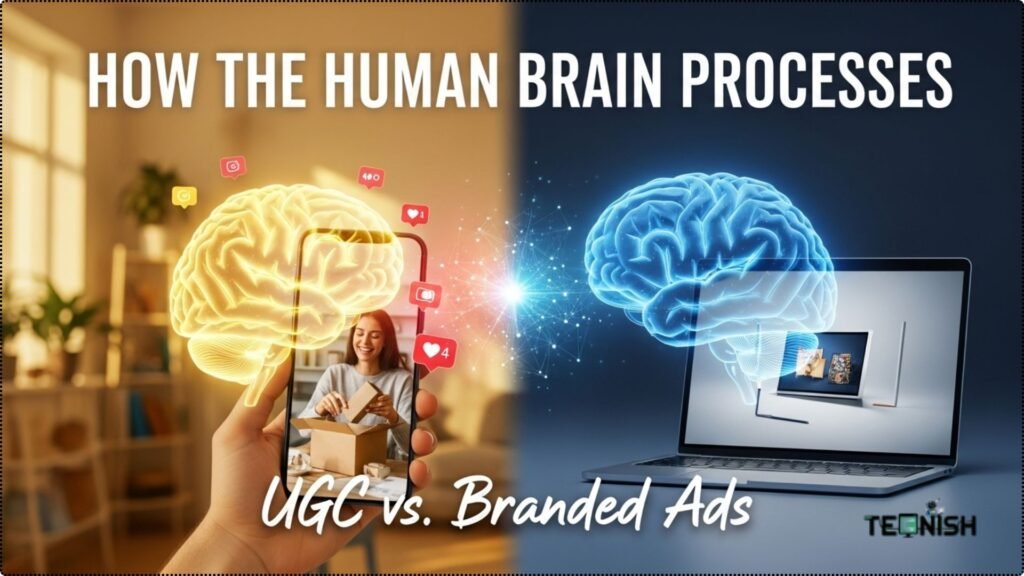 How the Human Brain Processes UGC vs. Branded Ads