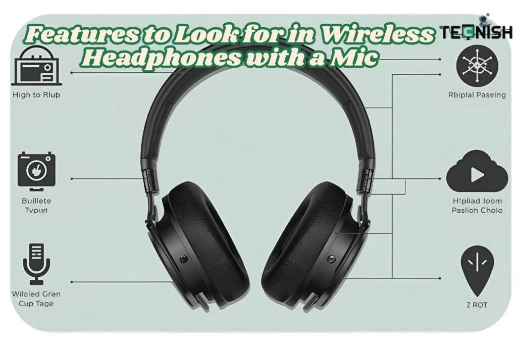 Features to Look for in Wireless Headphones with a Mic