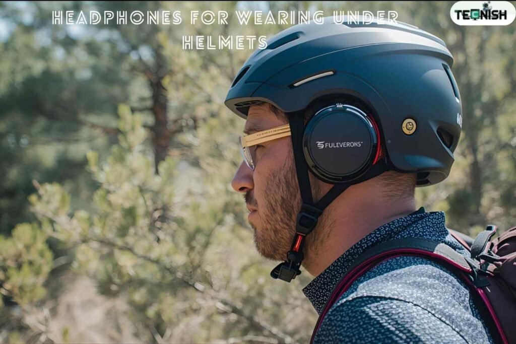 Headphones for Wearing Under Helmets