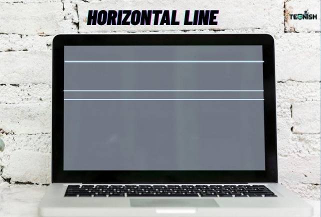 Horizontal Line on laptop screen