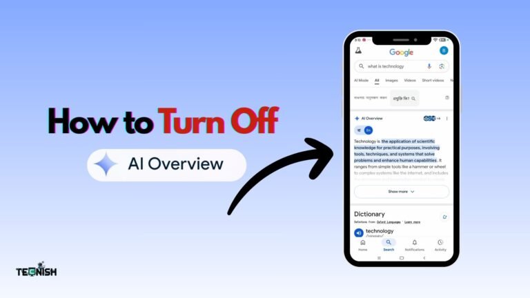 How to Turn Off AI Overview