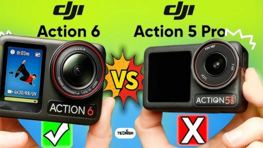 DJI Osmo Action 6 vs DJI Osmo Action 5