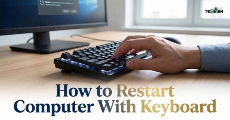 How to Restart Computer With Keyboard