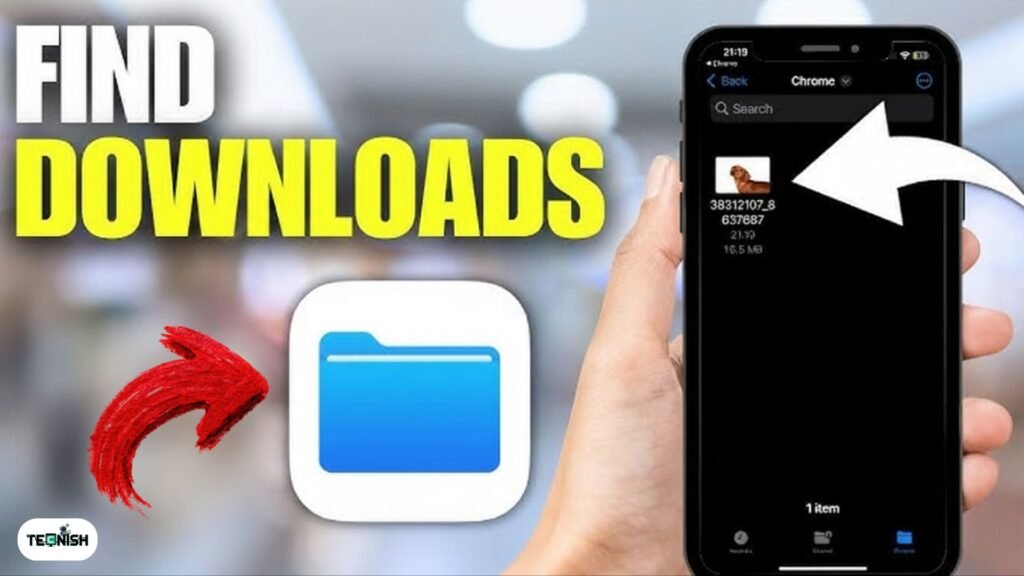 How to Find Downloads on iPhone Using the Files App