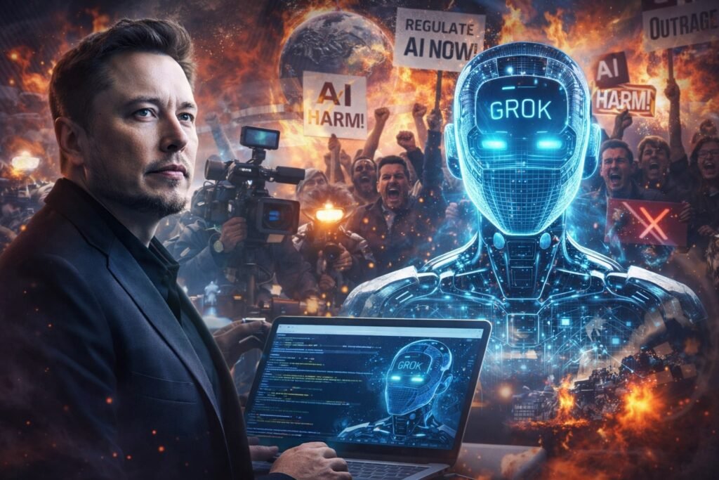 How Elon Musk’s Chatbot Triggered a Global Backlash